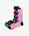 Happy Socks Cat Gift Box Set of 3 pairs of socks